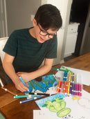 Magic Stix Washable Acrylic Markers 12 pack