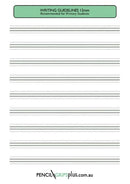 Handwriting Guideline Pads – Writing Practice