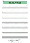 Handwriting Guideline Pads – Writing Practice