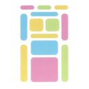 Anywhere Zen – Bumpy Pastel