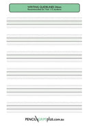 Handwriting Guideline Pads – Writing Practice