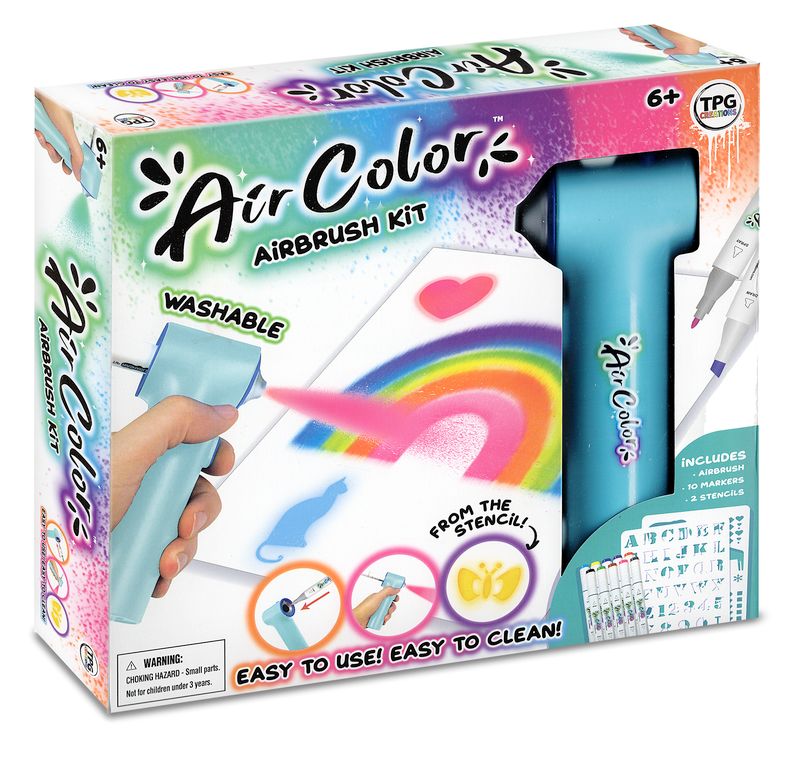 Aircolor Airbrush Kit (includes markers)