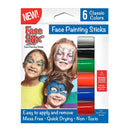 Face Paint Stix – 6 Pack Face Painting Kit